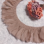 【新作】【全60色以上】【NEW ANTIQUE BROWN】シフォンリボン【A820】