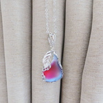 ・:*:・小傷あり・:*:・　Vintage two tone  pear fruit  　ネックレス