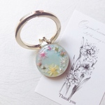 Flower wreathスマホリング