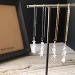 ✳︎輝く♡ハーキマーダイヤモンドのシンプルピアス✳︎