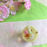 和菓子もりもりうさぎ♡帯留め