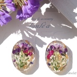 ドライフラワー ジュエリー ピアス / イヤリング