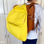 特別カラー!SIOCO・ Portoシリーズ   国産11号帆布〈レモンイエロー〉  プレミアム ランドセルバッグパック【体操服袋】入学祝い   小学生   レッスンバッグ 巾着