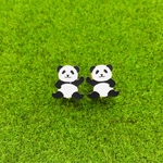 【再販】かわいいパンダちゃん(大)のイヤリング