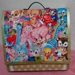 バッグ型☆おすそ分けファイル☆レトロ☆アニマル