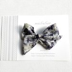  レア！ makie起用 リバティリボン pinwheel   bow ヘアリボンクリップピン ケイティアン  Mサイズ