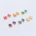 プチ✧スクエアシェルピアス(イヤリング)