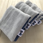 □926 Pile In Gauze  ふわとろミニハンカチ ねこ