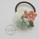 *tumami ヘアゴム*pink＆blue