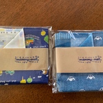 4重ガーゼハンカチ2枚セット