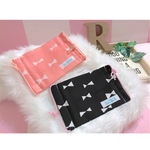 入園入学♡ マスク♡ 給食マスク♡キッズマスク♡女の子用♡ ガーゼマスク♡ 2枚セット♡ 女の子♡ pinkとblack
