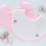 刺繍さくらんぼがかわいい☆女の子満開なポコポコスタイ
