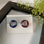 お花のピアス