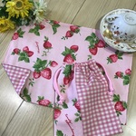 【再】素敵なセット❤️両面25×35可愛いいちごのランチョンマット セット