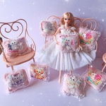 限定人形ドール用抱き枕momoko初代リカちゃんジェニーちゃんBlythe