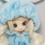 ふわうさパジャマ《S》　スカイ（旧ラムネ色）