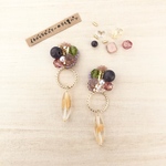イチゴとラズベリーのライ麦パン🍇mel.bakery