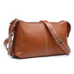  ショルダーバッグ　本革　斜めがけ　ハンドメイド　2ways　キャンメル　G04