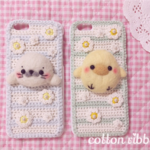 ♡　あざらしさん、ひよこさん ⋈ ｉＰｈｏｎｅ６カバー　♡