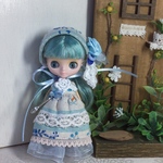 プチブライス  ブルードレス
