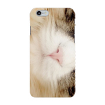 変身 顔 シリーズ 猫02 　 iPhone Galaxy対応 スマホケース