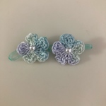 限定★送料無料★ 小さなお花モチーフの髪ゴム2個★ベビー用