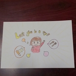 【手描きポストカード】やってみよう！