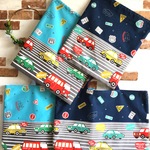 【kmizokawa様オーダー品】バック2点お着替え袋2点・赤いバス黄色いタクシー🚕