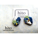 embroideryピアス