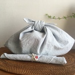 『再販』シンプルが好き♪コットンストライプのお弁当セット