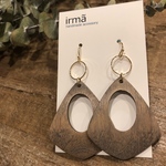ウッドシリーズダイヤモンドピアス