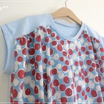 SALE! みずたまりんご（ブルー）＊CIELプルオーバー 120サイズ