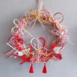 水引リース：結婚式のご祝儀袋で手作り☆*°