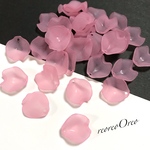 Frosted Glass Flower petal ピンク