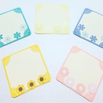 お花のミニメッセージカード❁︎10枚❁︎