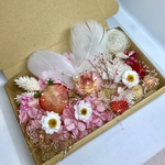 花かんざしと押しイチゴちゃんハーバリウム 花材ドライフラワー  花材セット