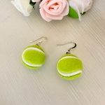 テニスボールピアス