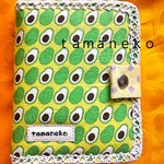 二つ折り財布　　フルーツシリーズ　アボカド