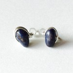 Ｓ925サファイアのイヤークリップ
