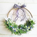 玄関リース    ブバリアリース     結婚記念日、母の日、ウェディングリース