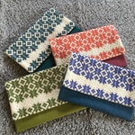 m様オーダー品☆こぎん刺しの御朱印帳入れ