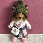 春だよシェルティちゃん(kuube様予約品)