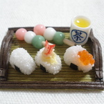 おにぎり＆お団子セット☆樹脂粘土　ミニチュアフード
