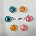 ❁送料無料❁  ドライフラワー  ピアス/イヤリング ✡ﾄﾞｰﾑ