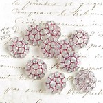 ■お安くなりました■18mm■10個入■ ヴィンテージ(クリアーピンク系)　 [328]  
