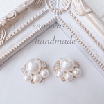 ＊新作♡上品パールの式典ピアス＊♡♡