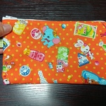 ペンケース「はいから横丁💛オレンジ」