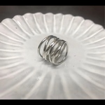 R8 silver925  five wave リング