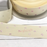 ピンクホイルリボン柄のリボン🎀IVORY