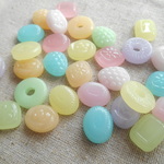 *レジン*ドロップポストピアス